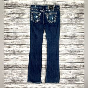 Miss Me Signature Boot Blue Jeans 27